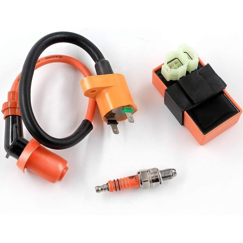 High Performance Racing CDI Box & Ignition Coil Set for GY6 50-150cc Scooters